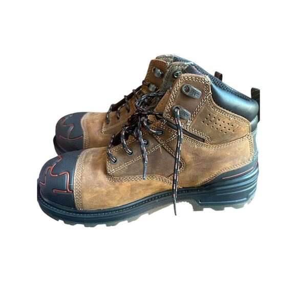 Timberlands Men's Magnitude 6" Composite Toe Waterproof leather Boot. Size 7.5 W - Picture 4 of 7